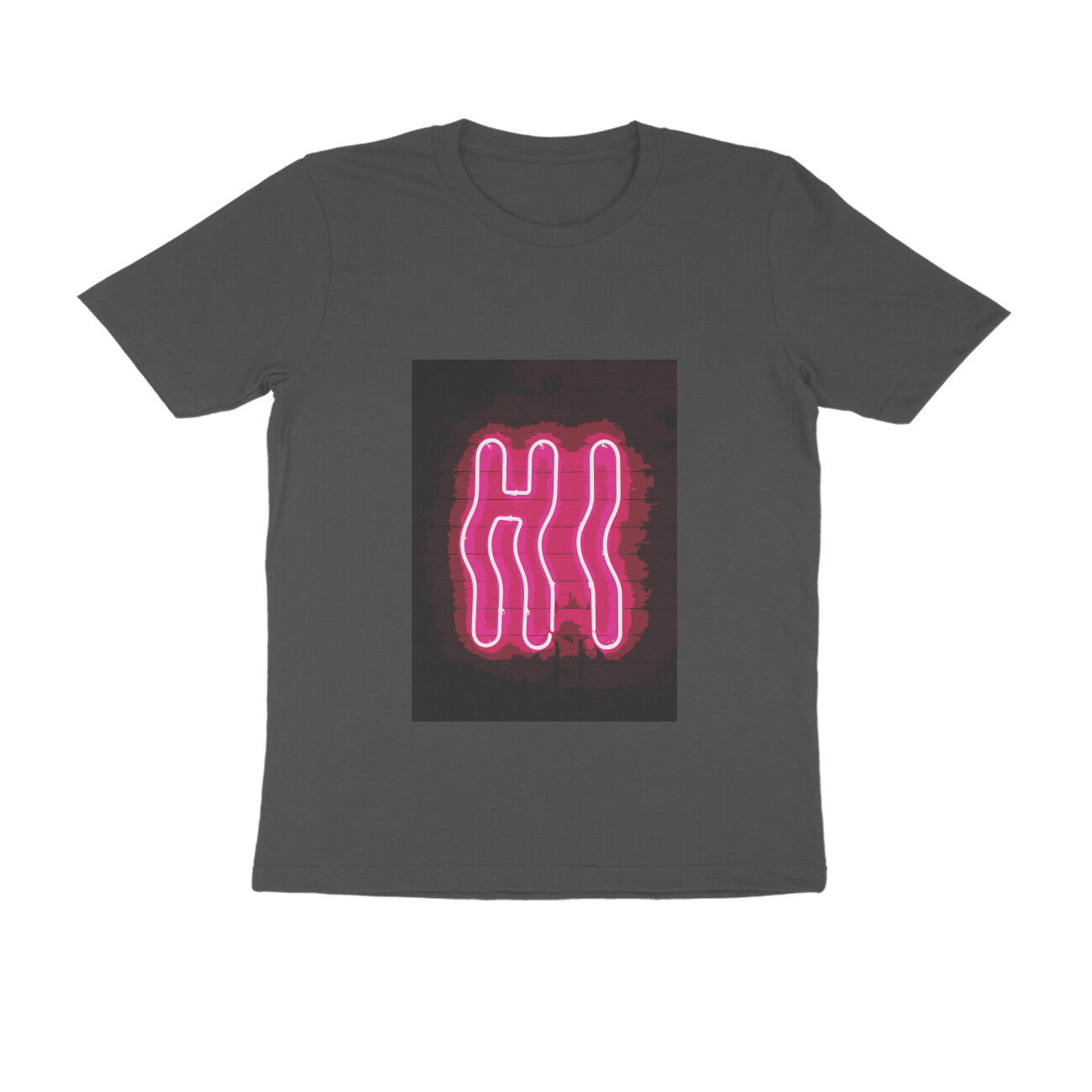 Half Sleeve Round Neck T-Shirt β Hi puraidoprints