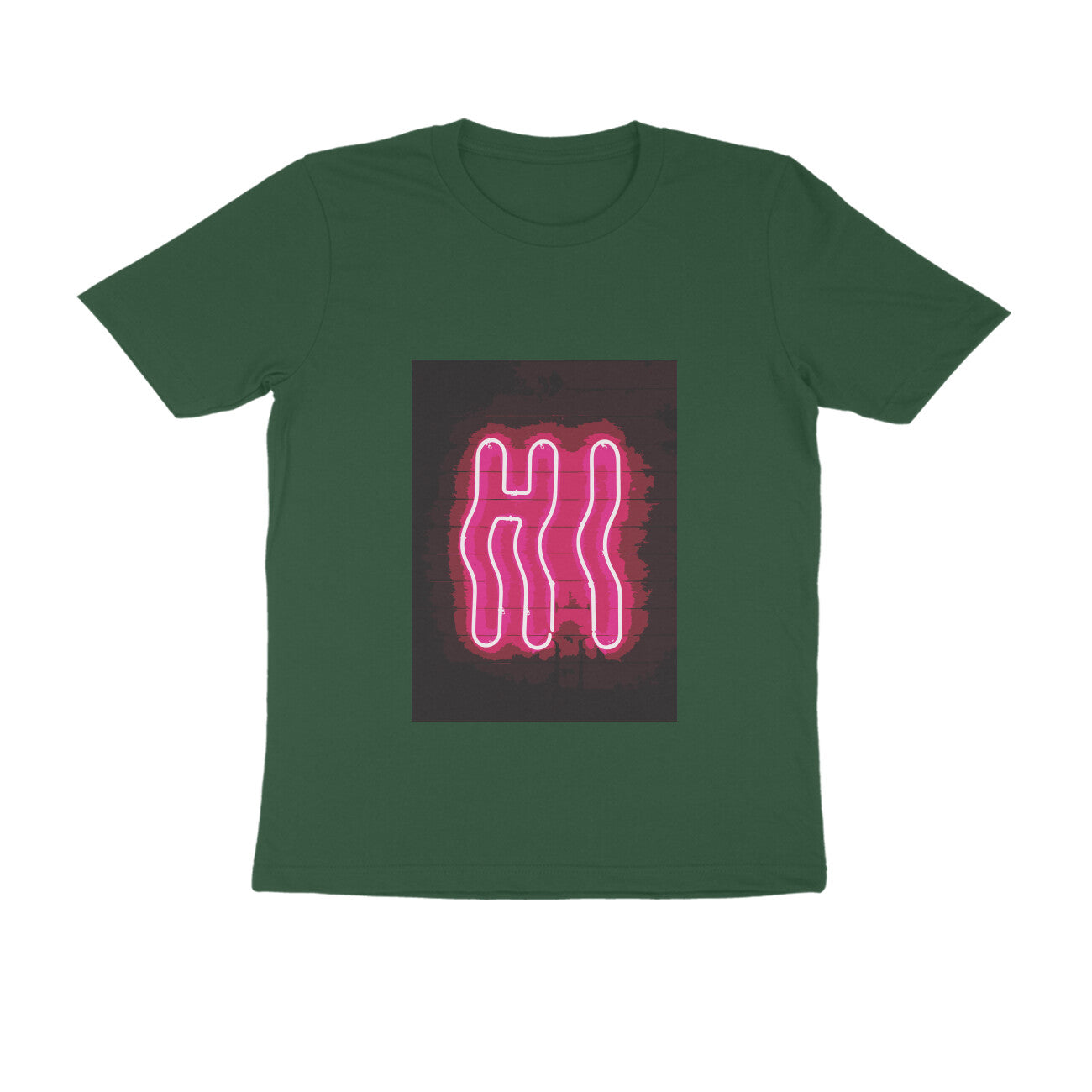 Half Sleeve Round Neck T-Shirt β Hi puraidoprints