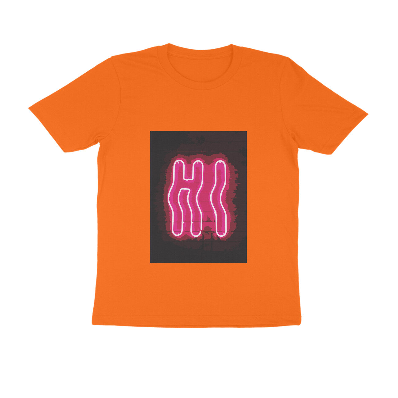Half Sleeve Round Neck T-Shirt β Hi puraidoprints
