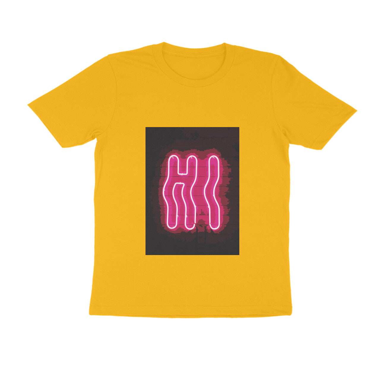 Half Sleeve Round Neck T-Shirt β Hi puraidoprints