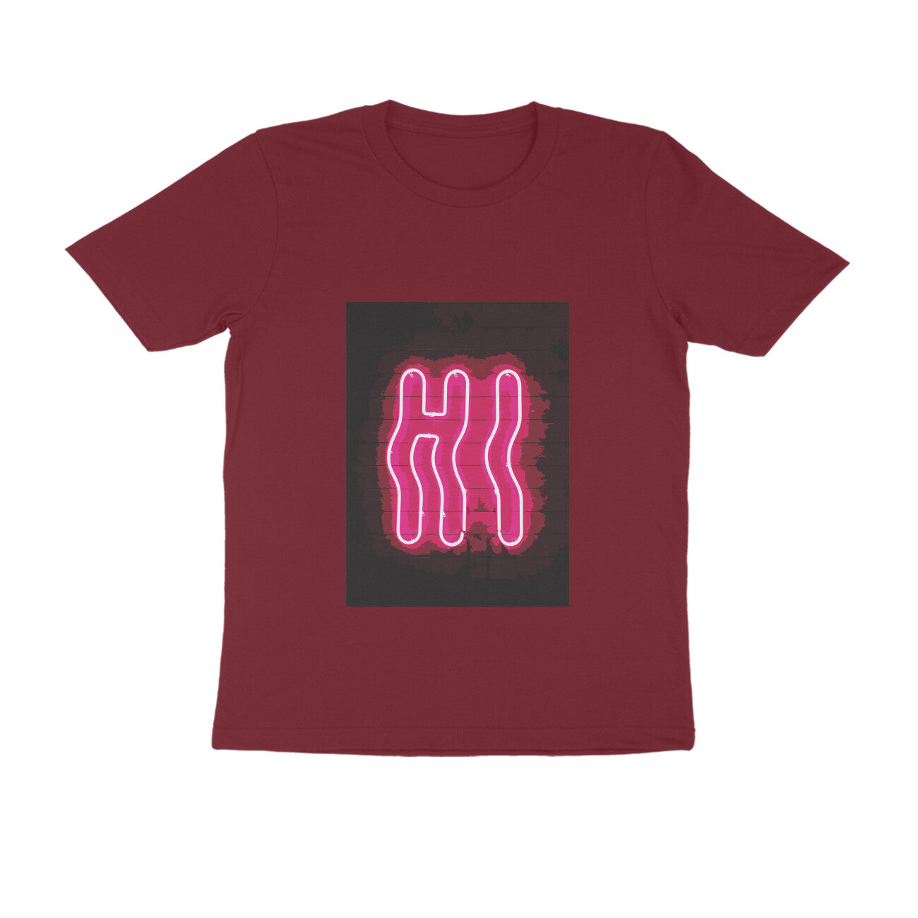 Half Sleeve Round Neck T-Shirt β Hi puraidoprints