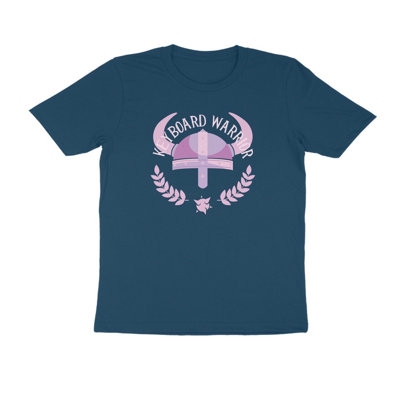 Half Sleeve Round Neck T-Shirt β Keyboard Warrior 2 puraidoprints