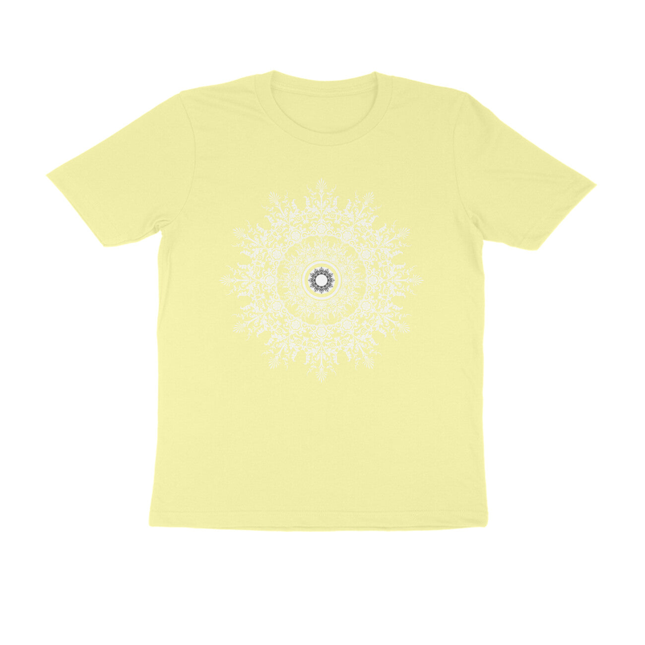 Half Sleeve Round Neck T-Shirt β Mandala 1 puraidoprints