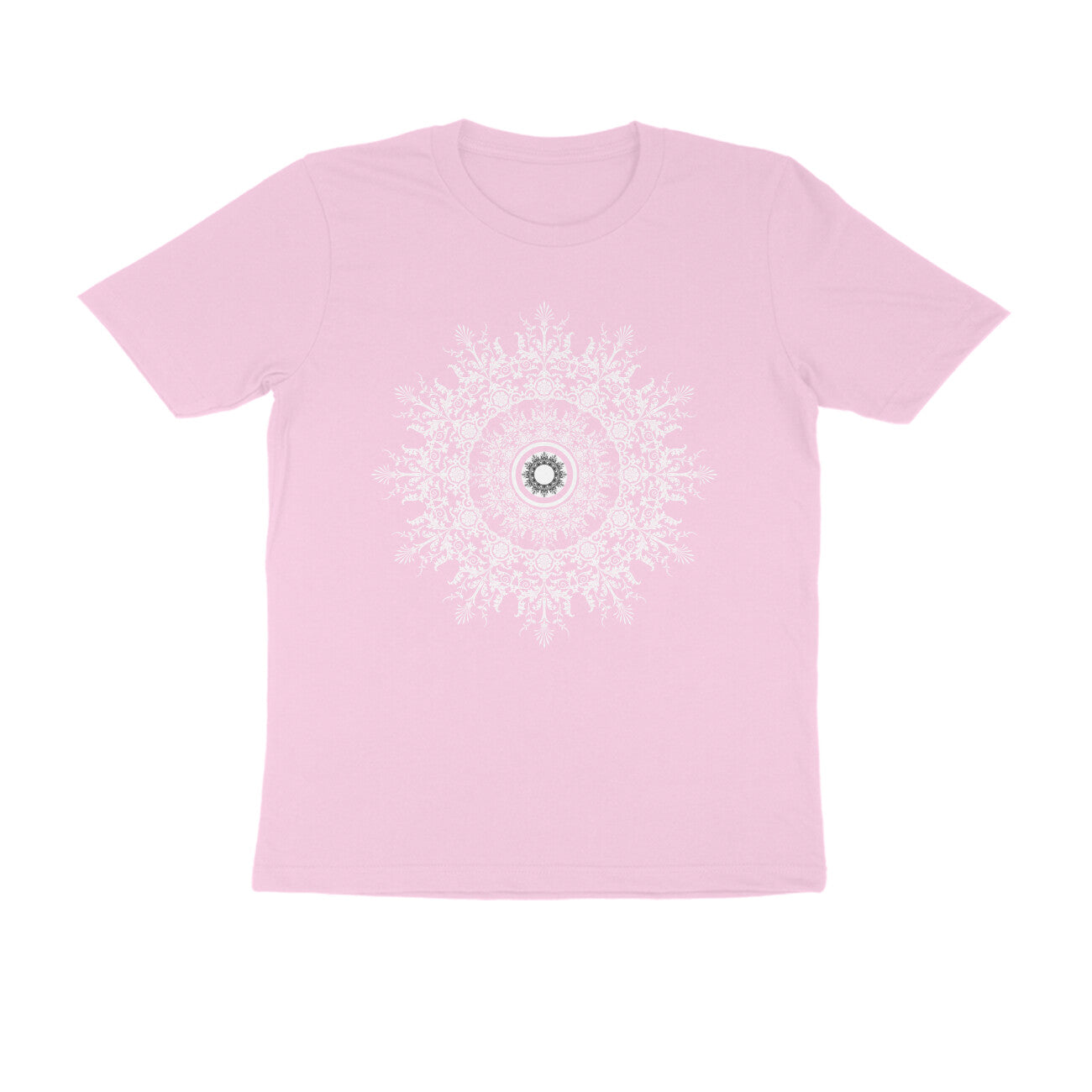 Half Sleeve Round Neck T-Shirt β Mandala 1 puraidoprints