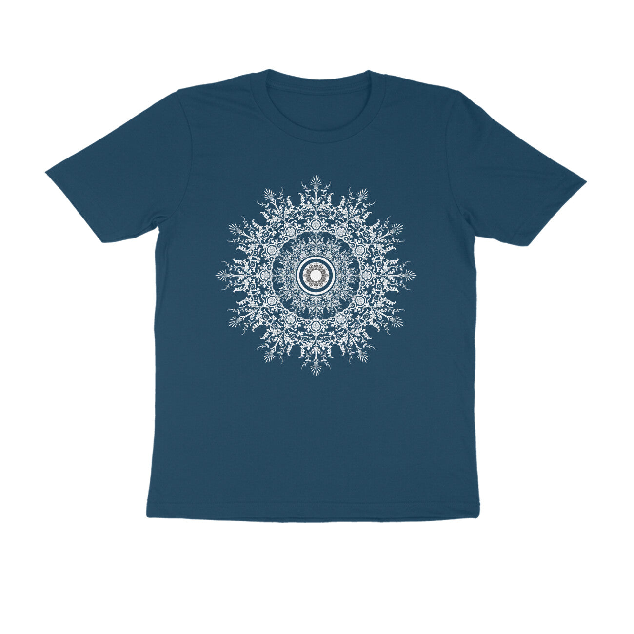 Half Sleeve Round Neck T-Shirt β Mandala 1 puraidoprints