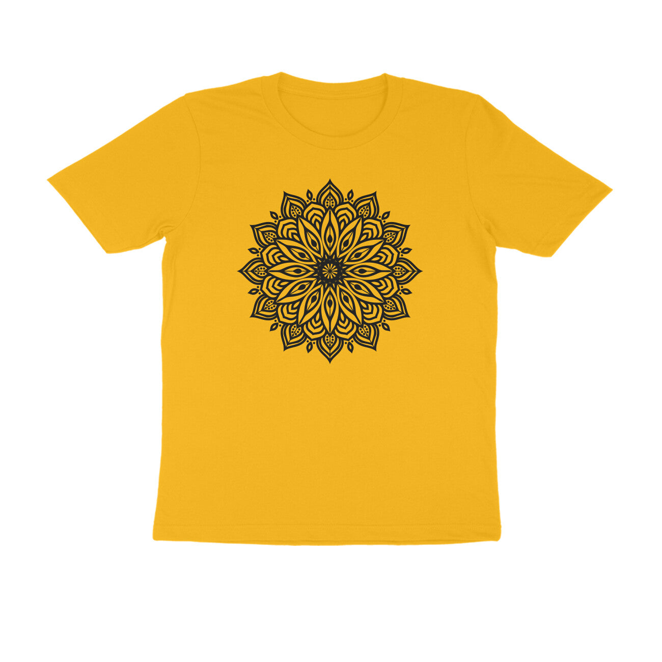 Half Sleeve Round Neck T-Shirt β Mandala 3 puraidoprints