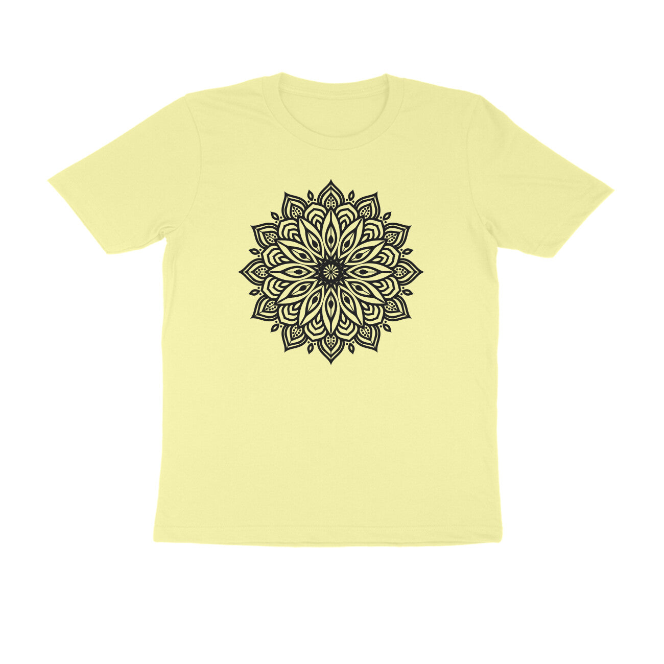Half Sleeve Round Neck T-Shirt β Mandala 3 puraidoprints