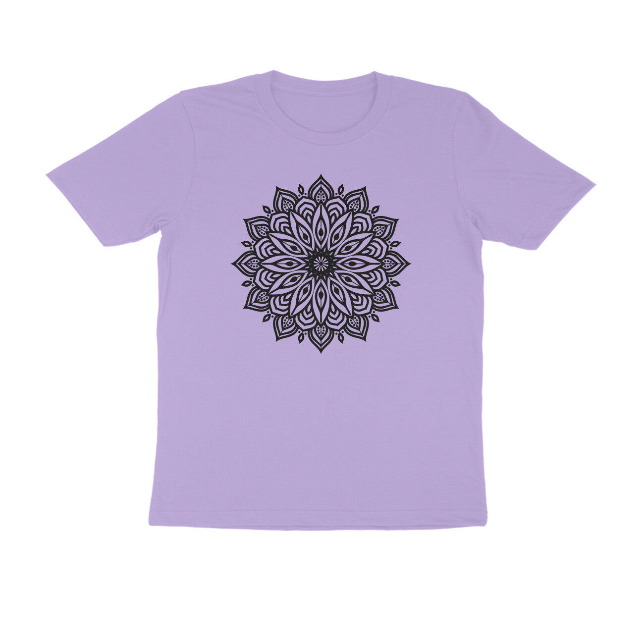 Half Sleeve Round Neck T-Shirt β Mandala 3 puraidoprints
