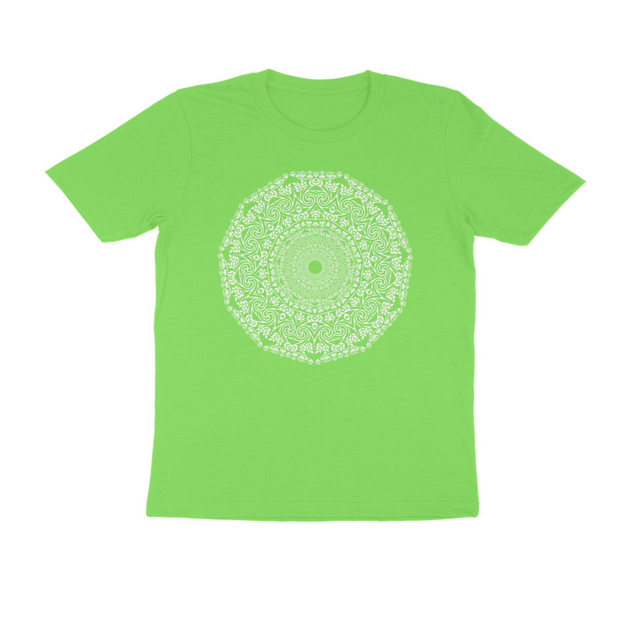 Half Sleeve Round Neck T-Shirt β Mandala 3 puraidoprints