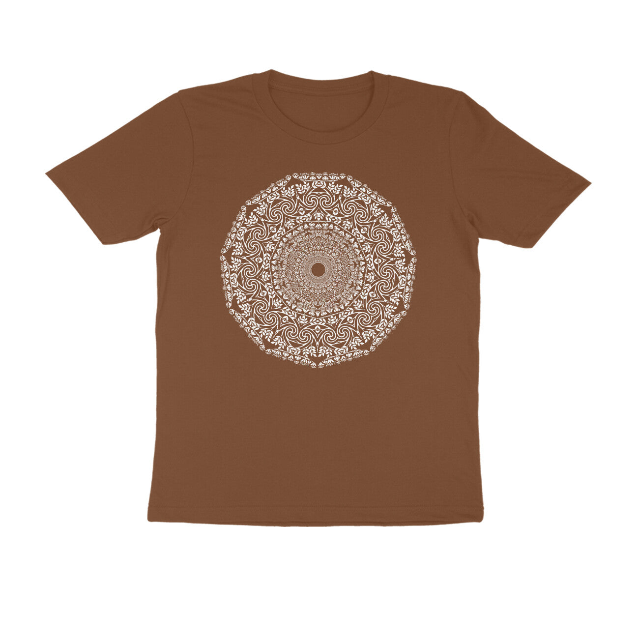 Half Sleeve Round Neck T-Shirt β Mandala 3 puraidoprints