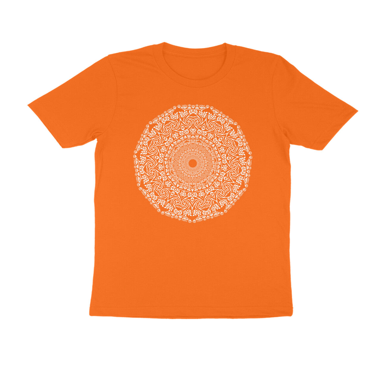 Half Sleeve Round Neck T-Shirt β Mandala 3 puraidoprints
