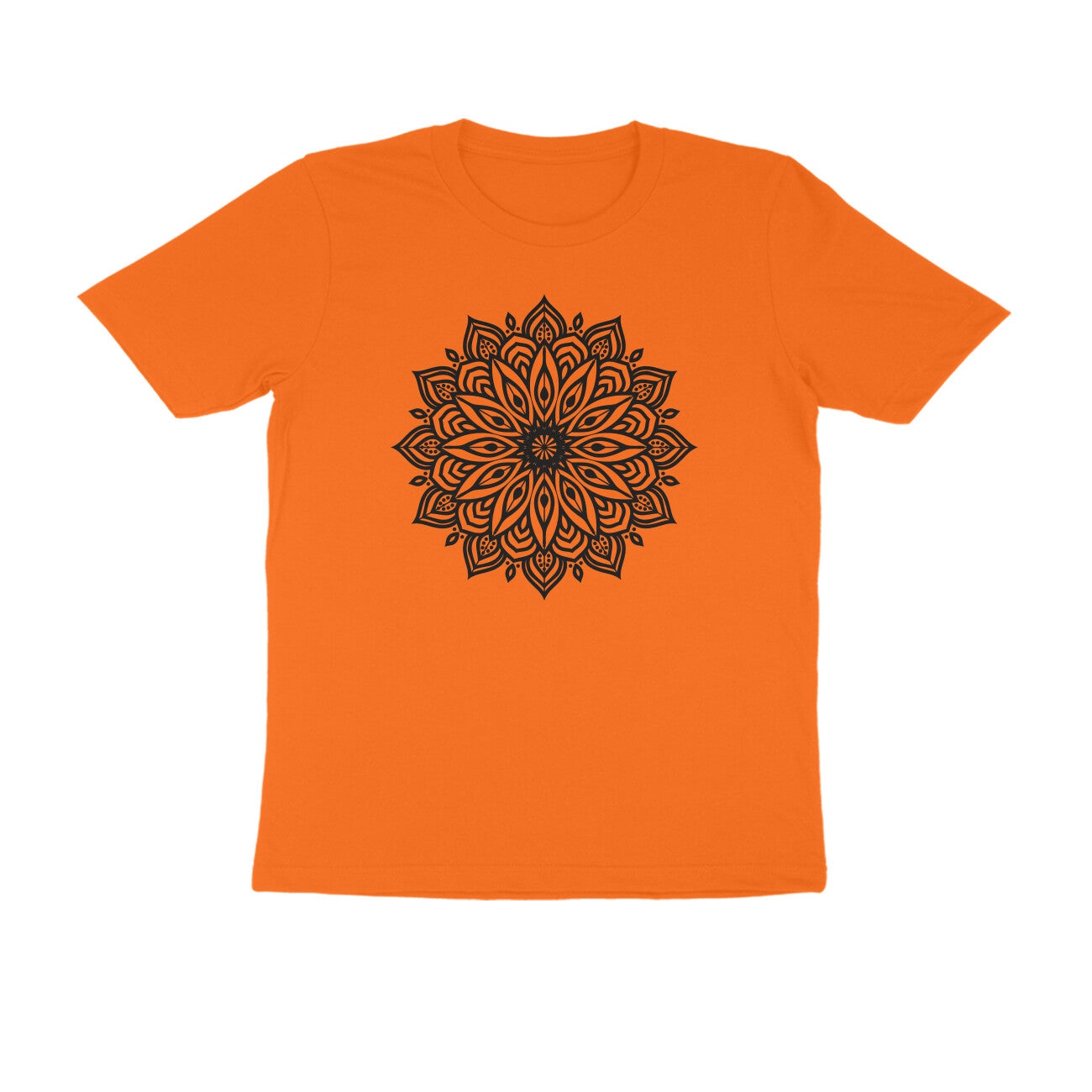 Half Sleeve Round Neck T-Shirt β Mandala 3 puraidoprints