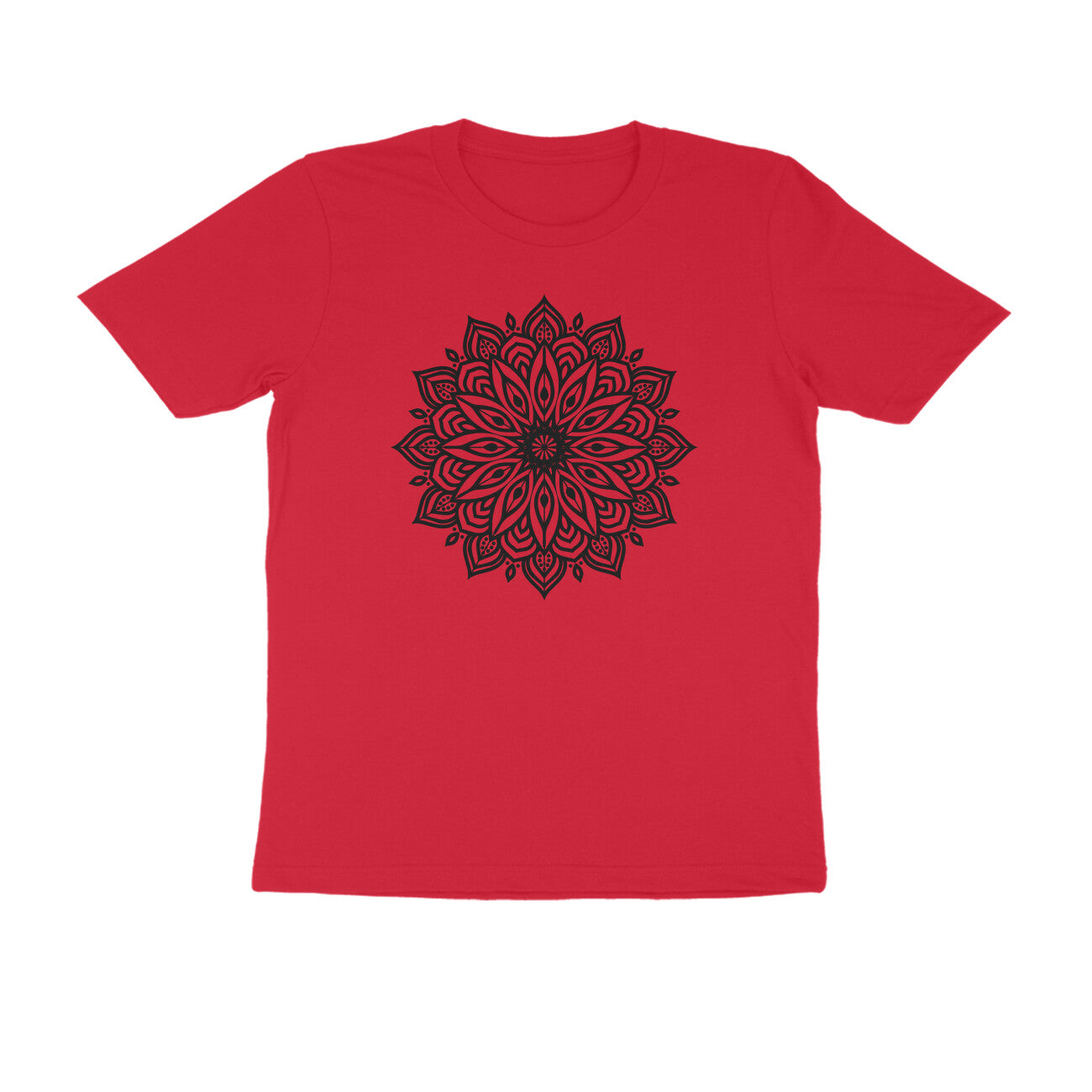 Half Sleeve Round Neck T-Shirt β Mandala 3 puraidoprints