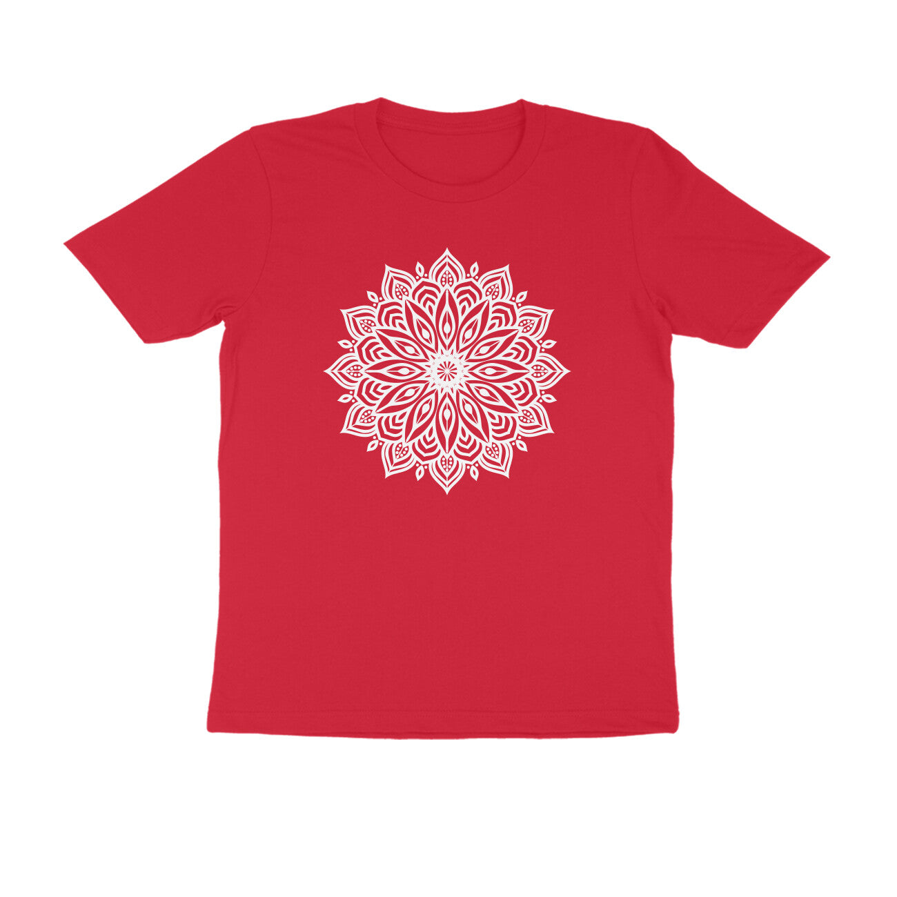 Half Sleeve Round Neck T-Shirt β Mandala 4 puraidoprints