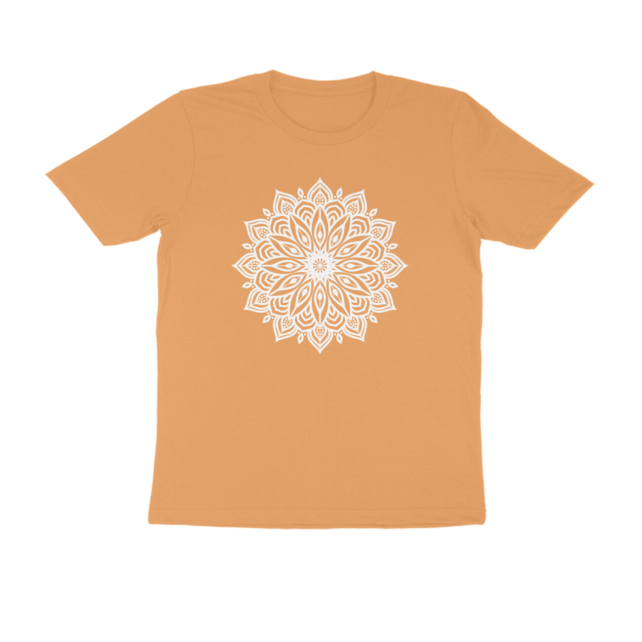Half Sleeve Round Neck T-Shirt β Mandala 4 puraidoprints