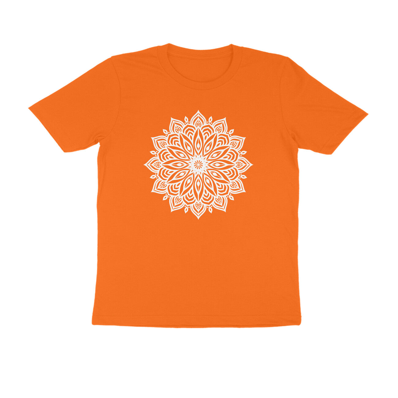 Half Sleeve Round Neck T-Shirt β Mandala 4 puraidoprints