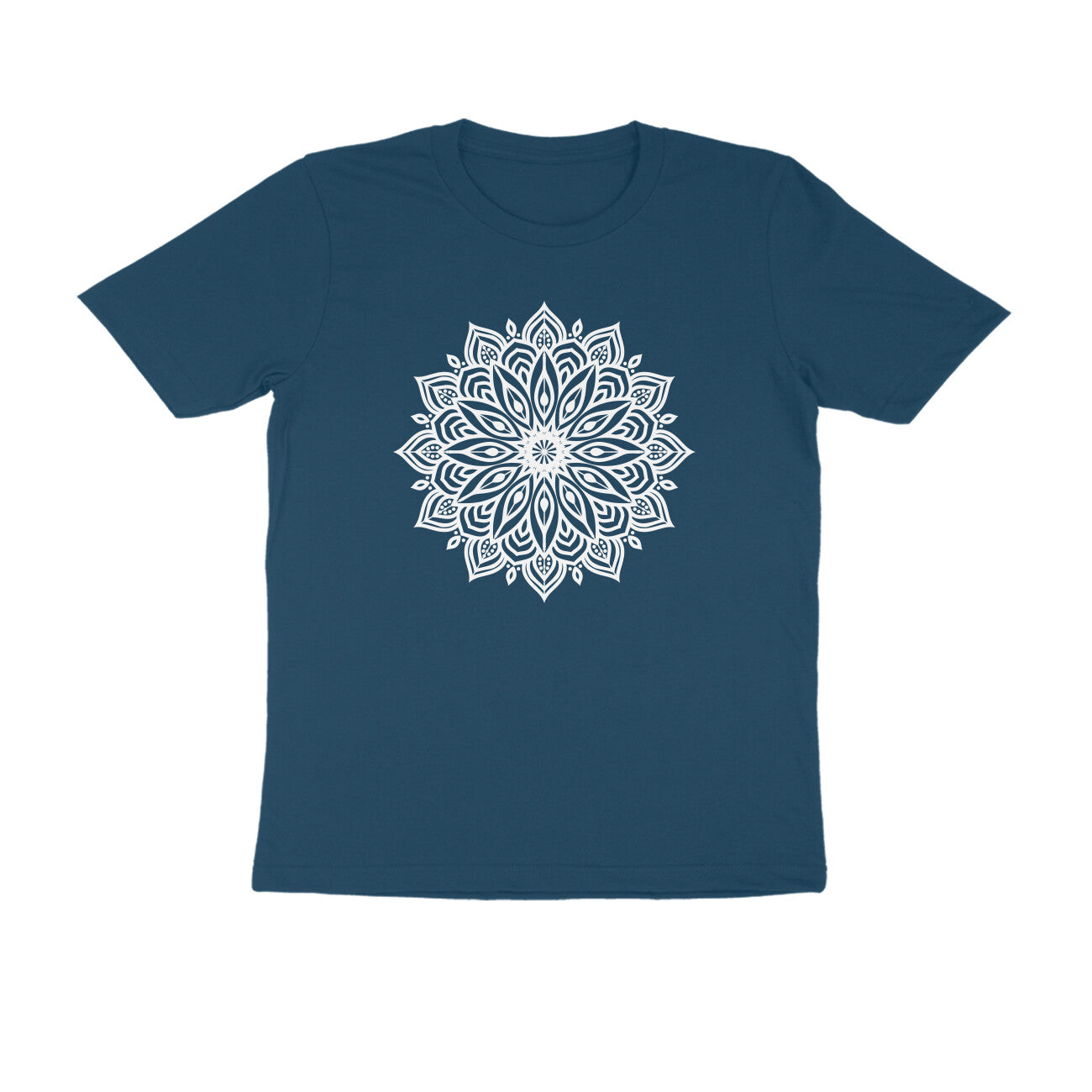 Half Sleeve Round Neck T-Shirt β Mandala 4 puraidoprints