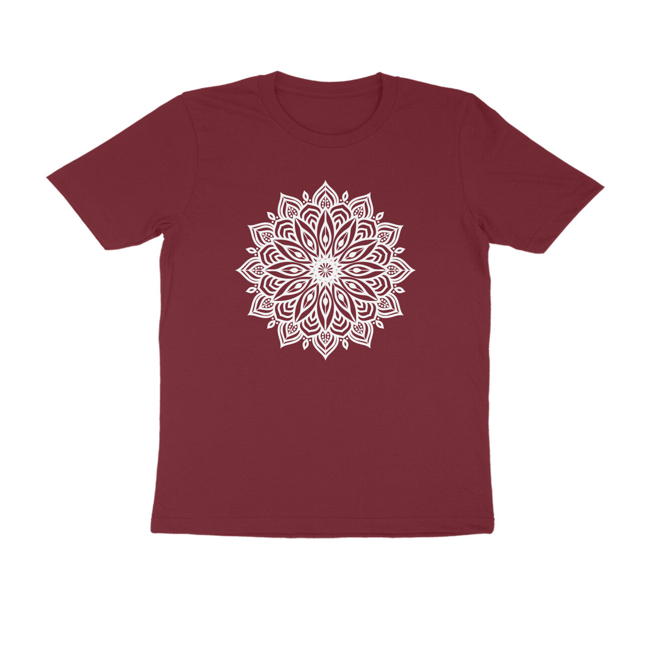 Half Sleeve Round Neck T-Shirt β Mandala 4 puraidoprints