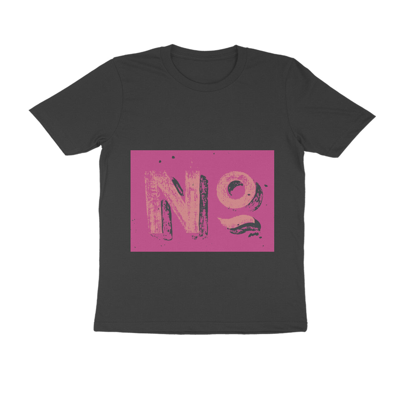 Half Sleeve Round Neck T-Shirt - No puraidoprints