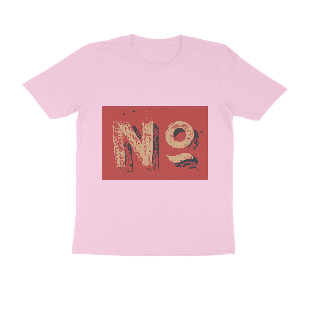 Half Sleeve Round Neck T-Shirt - No puraidoprints