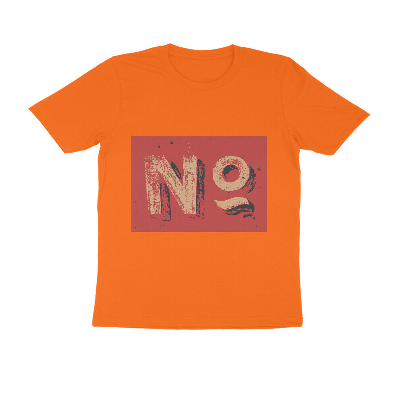 Half Sleeve Round Neck T-Shirt - No puraidoprints