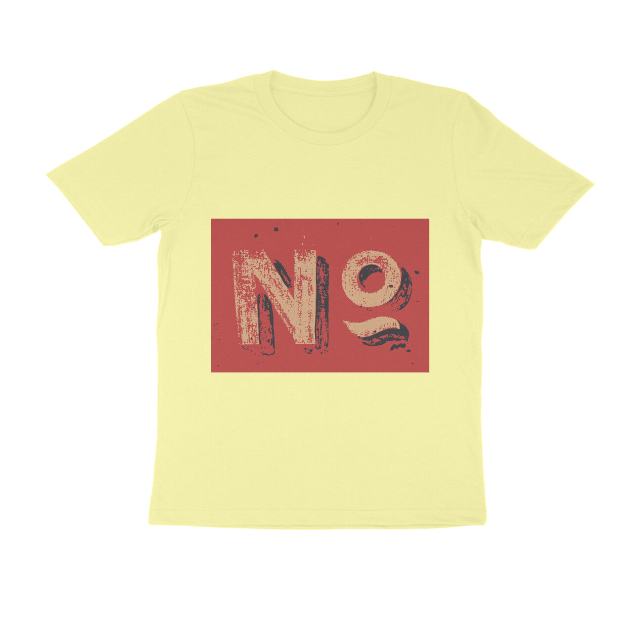 Half Sleeve Round Neck T-Shirt - No puraidoprints