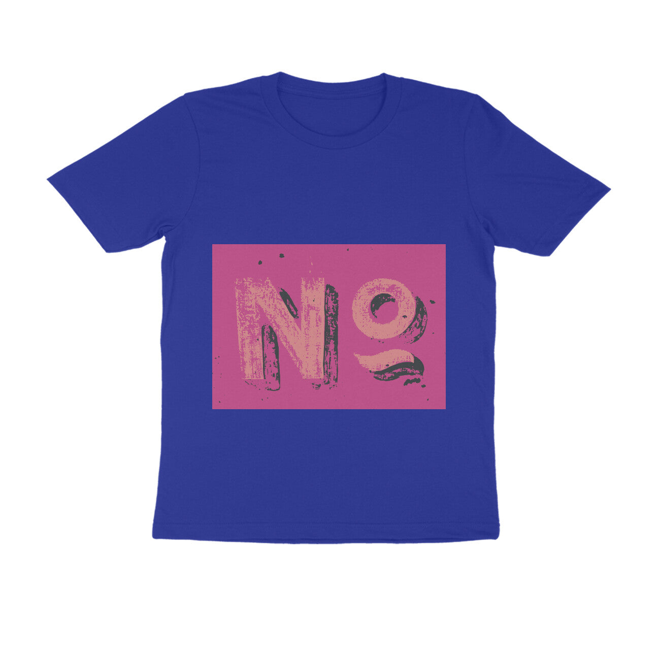 Half Sleeve Round Neck T-Shirt - No puraidoprints