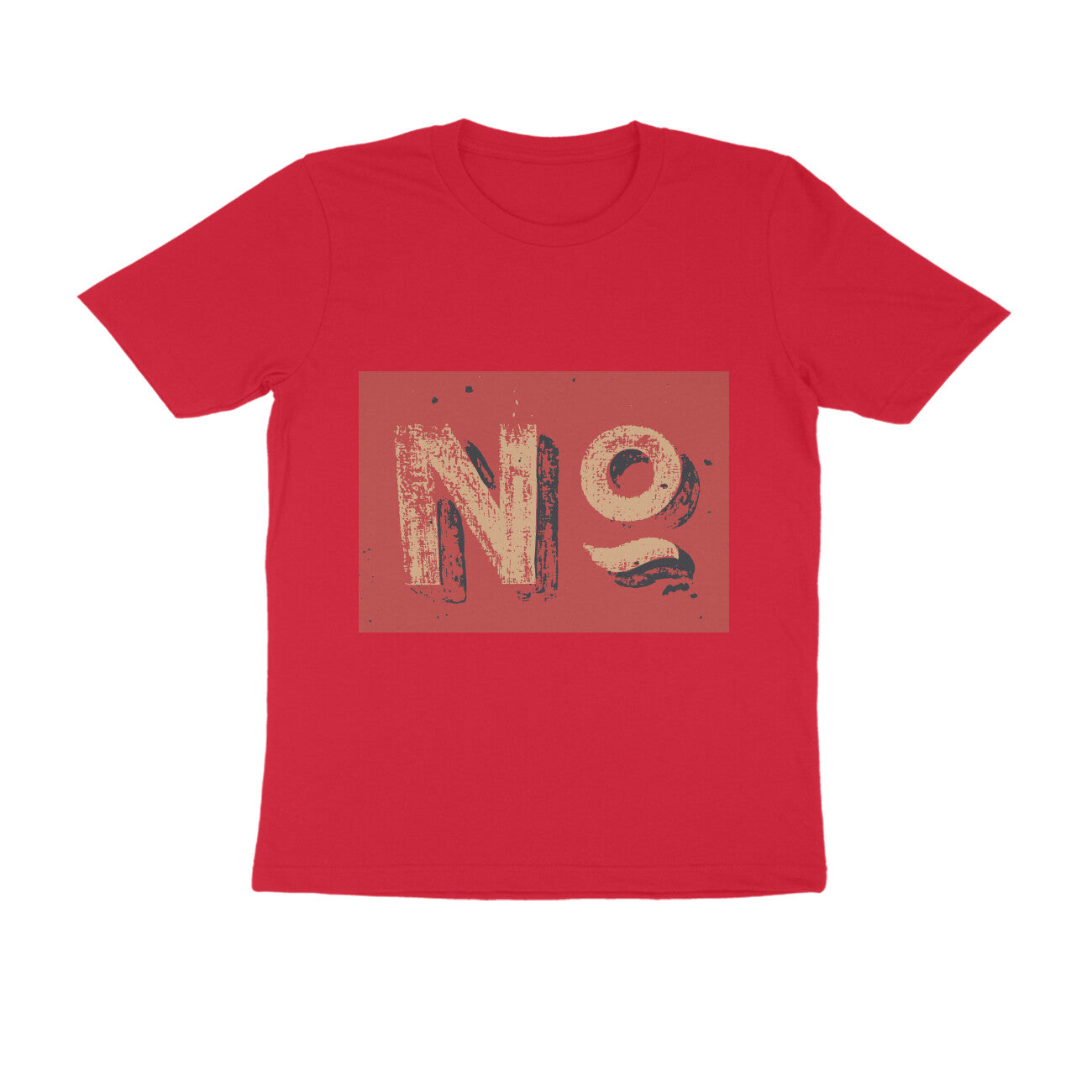 Half Sleeve Round Neck T-Shirt - No puraidoprints