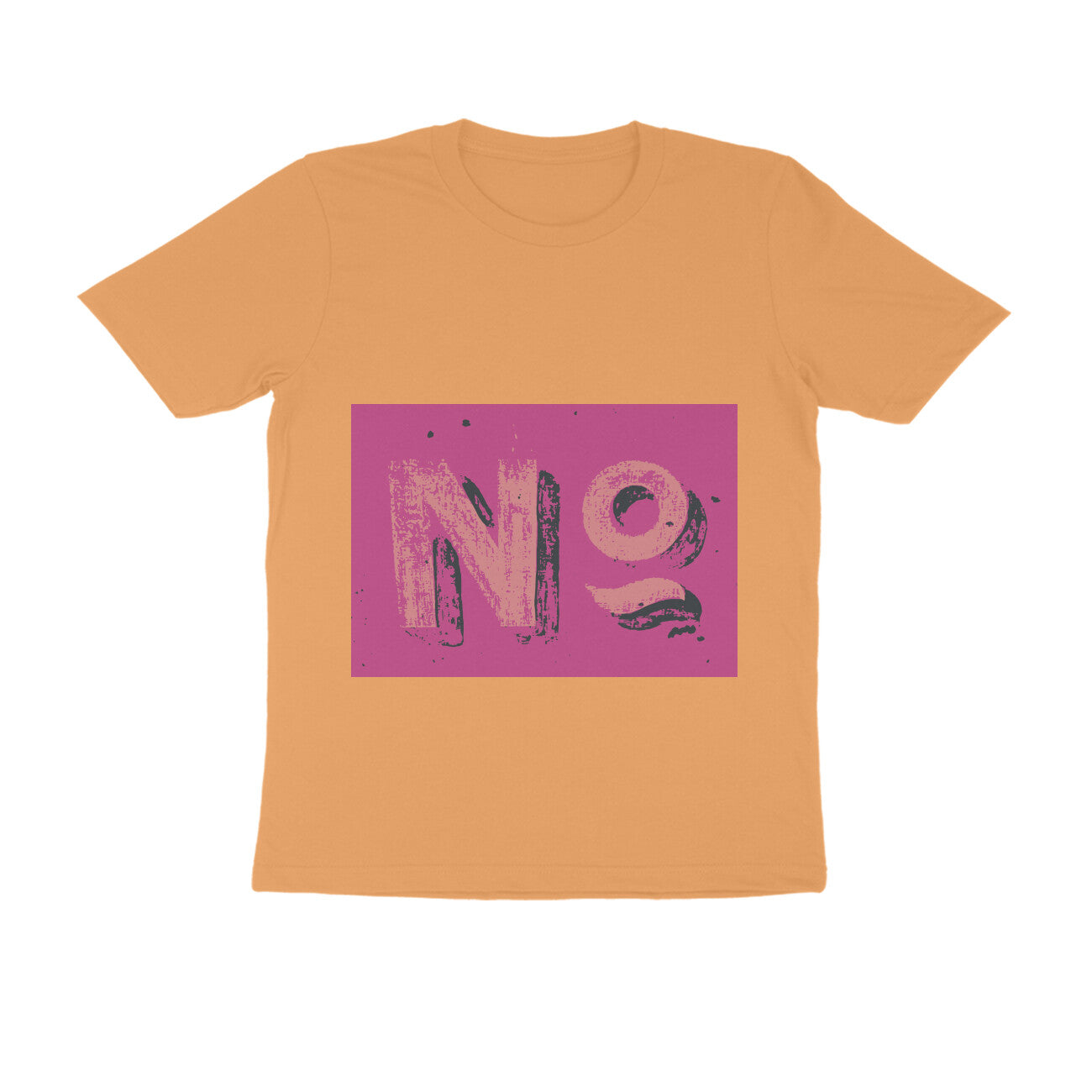 Half Sleeve Round Neck T-Shirt - No puraidoprints