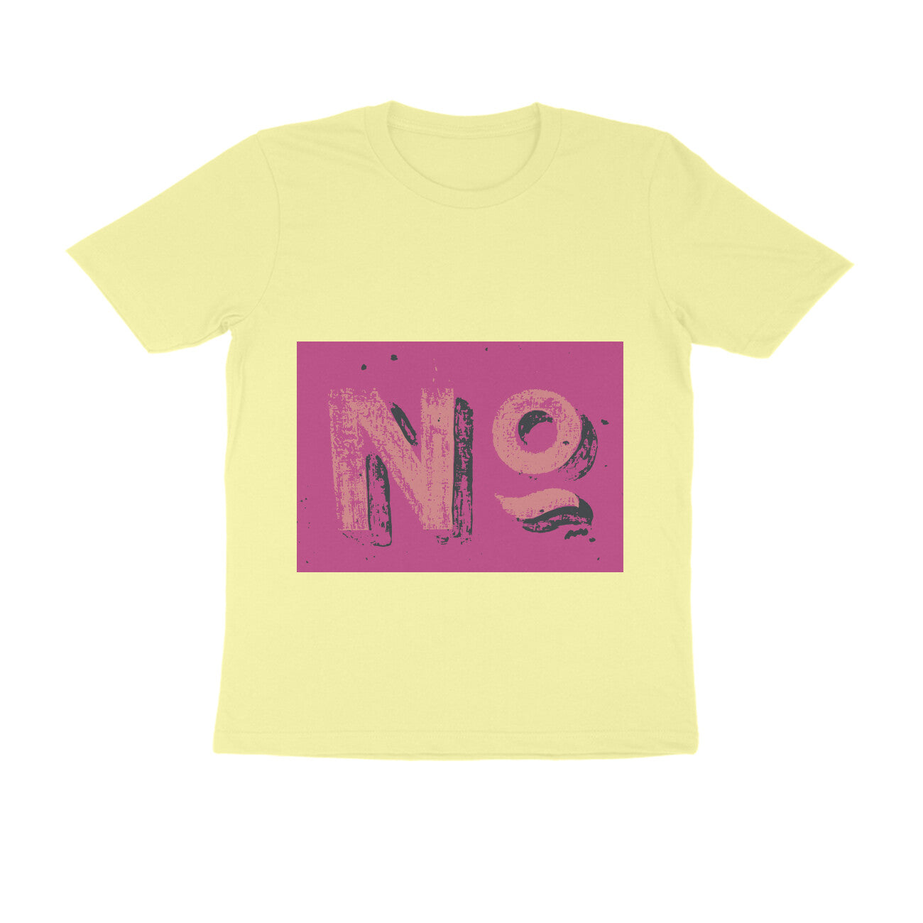 Half Sleeve Round Neck T-Shirt - No puraidoprints