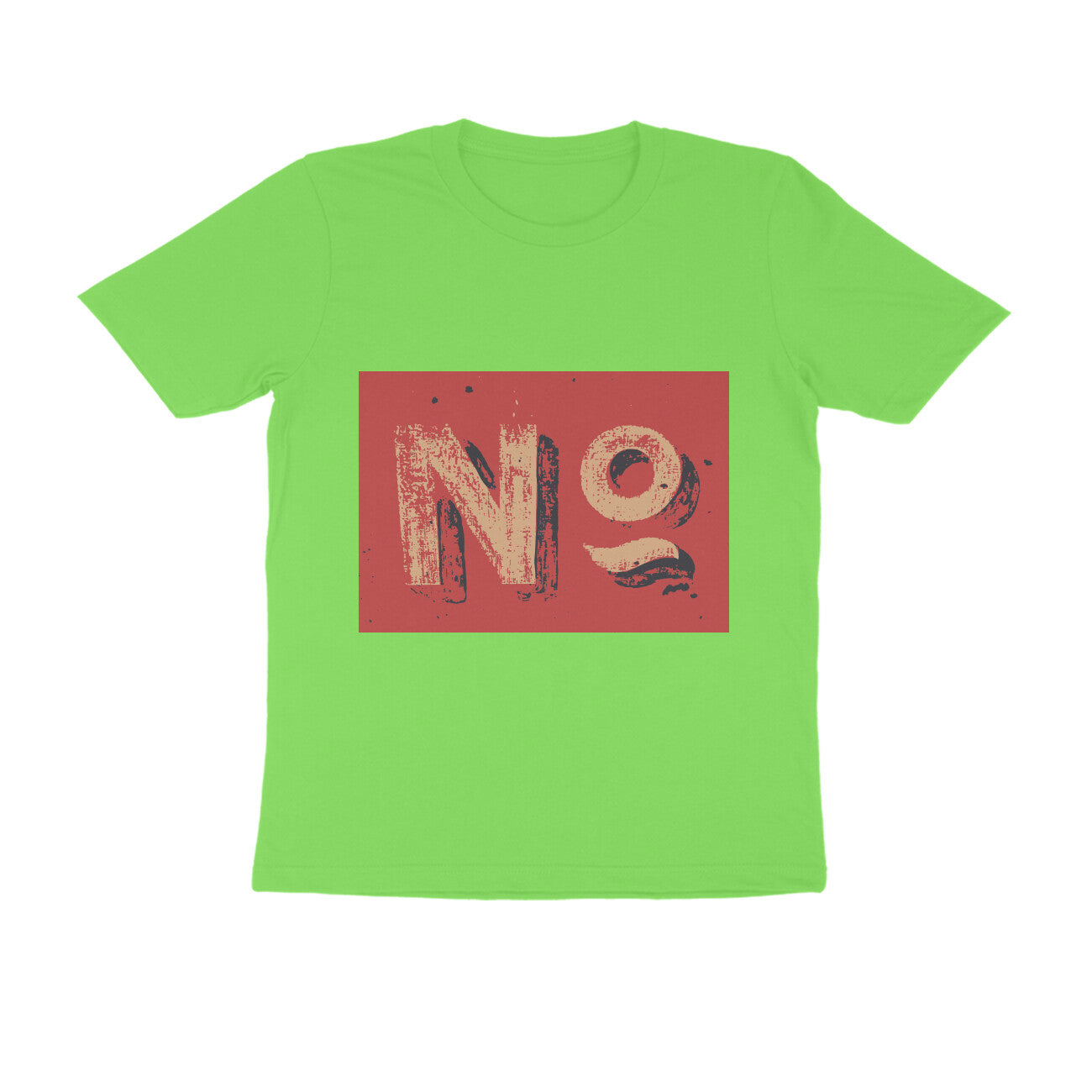 Half Sleeve Round Neck T-Shirt - No puraidoprints