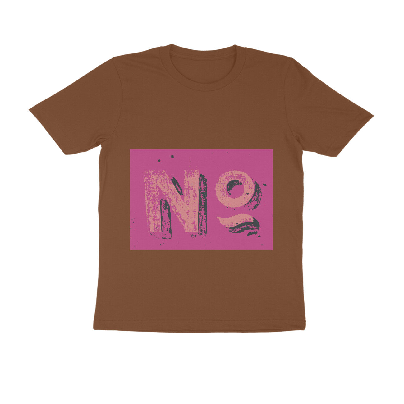 Half Sleeve Round Neck T-Shirt - No puraidoprints