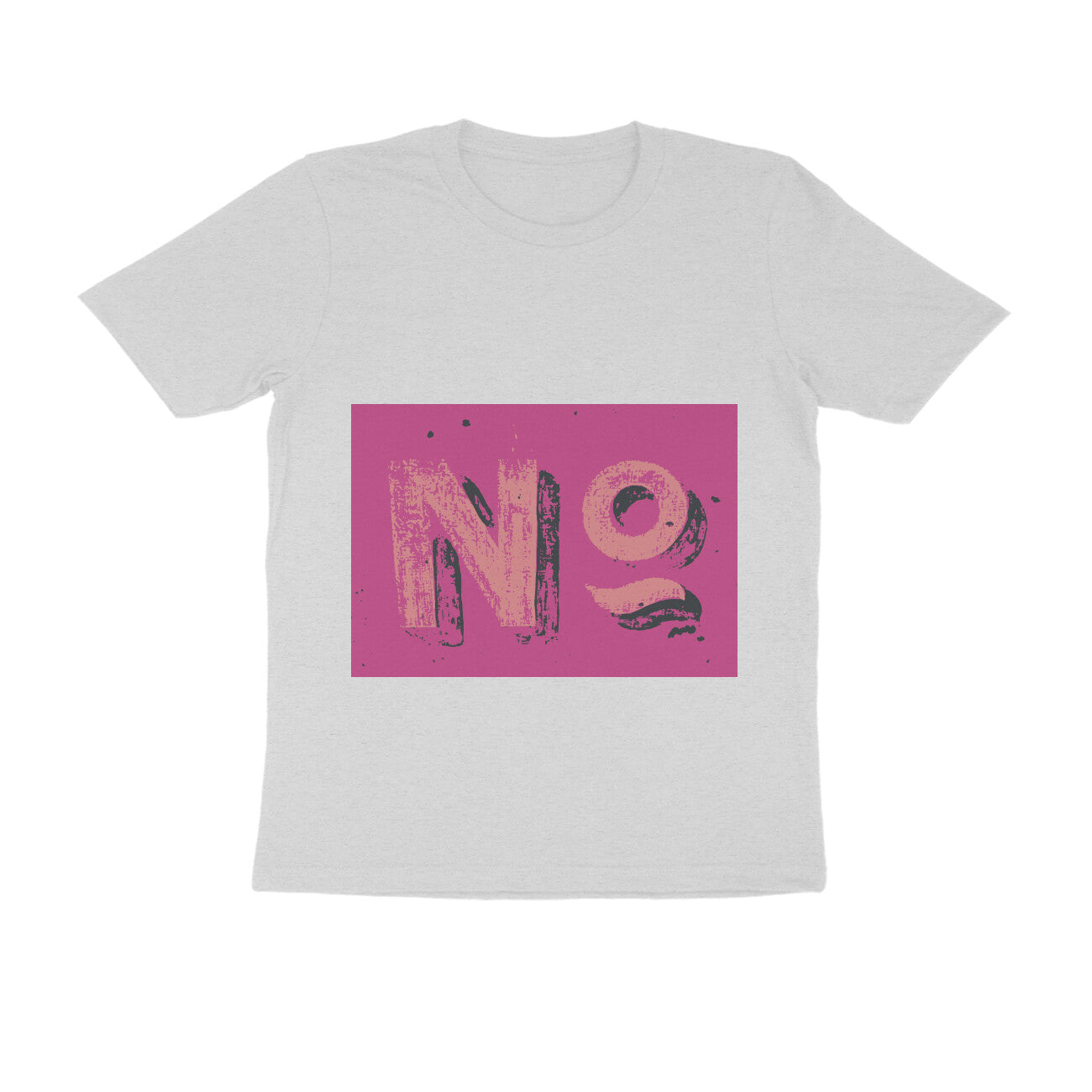 Half Sleeve Round Neck T-Shirt - No puraidoprints