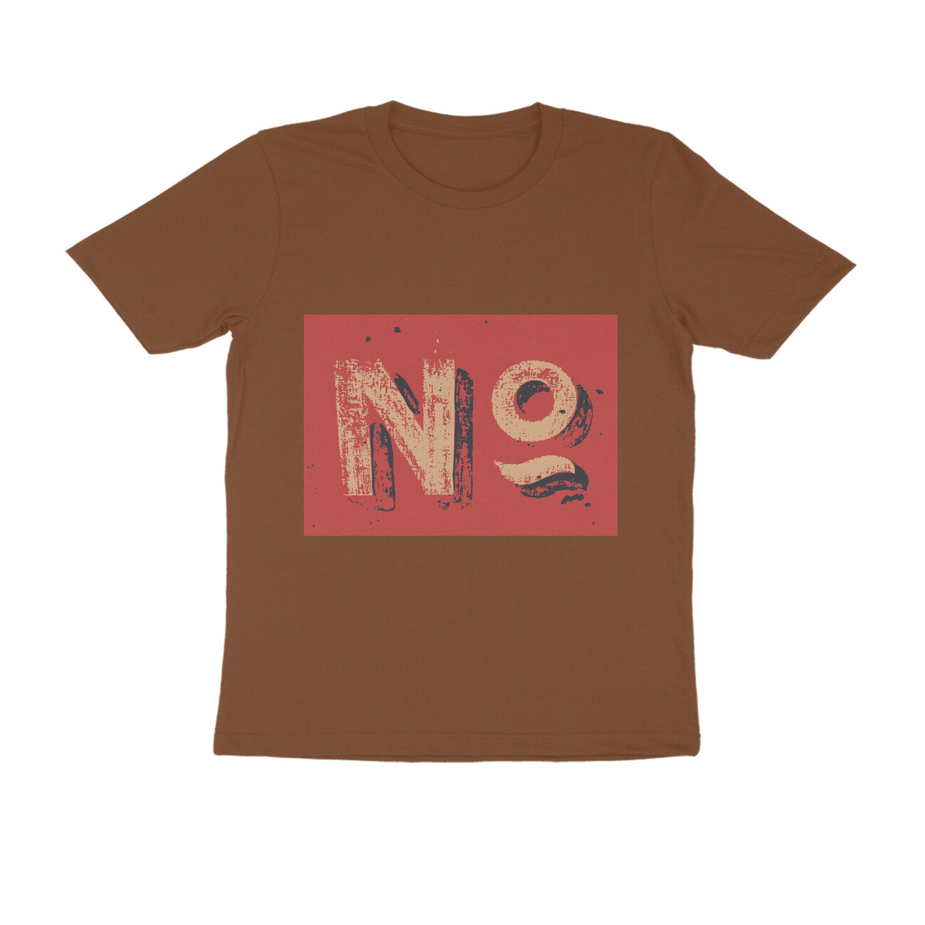 Half Sleeve Round Neck T-Shirt - No puraidoprints