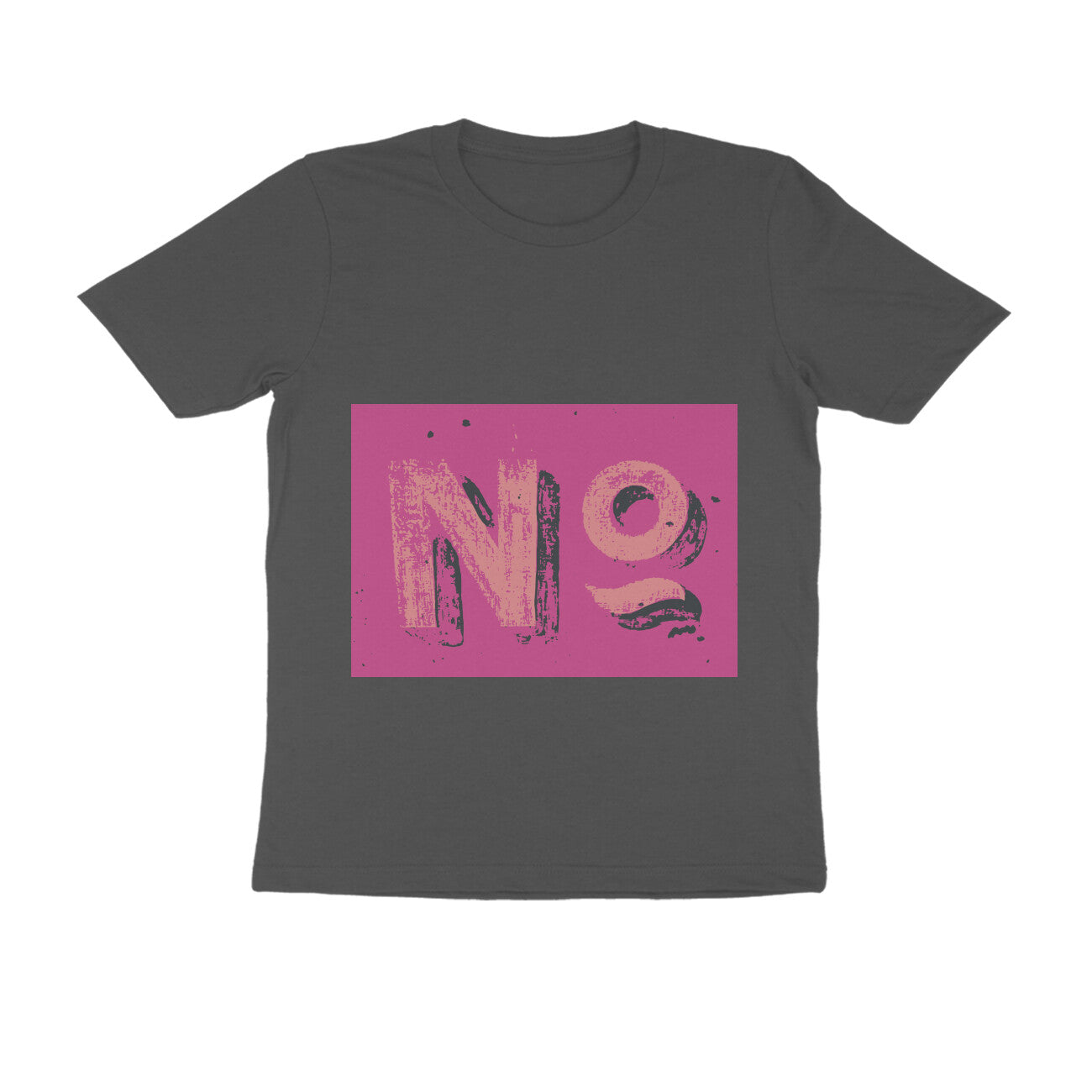 Half Sleeve Round Neck T-Shirt - No puraidoprints