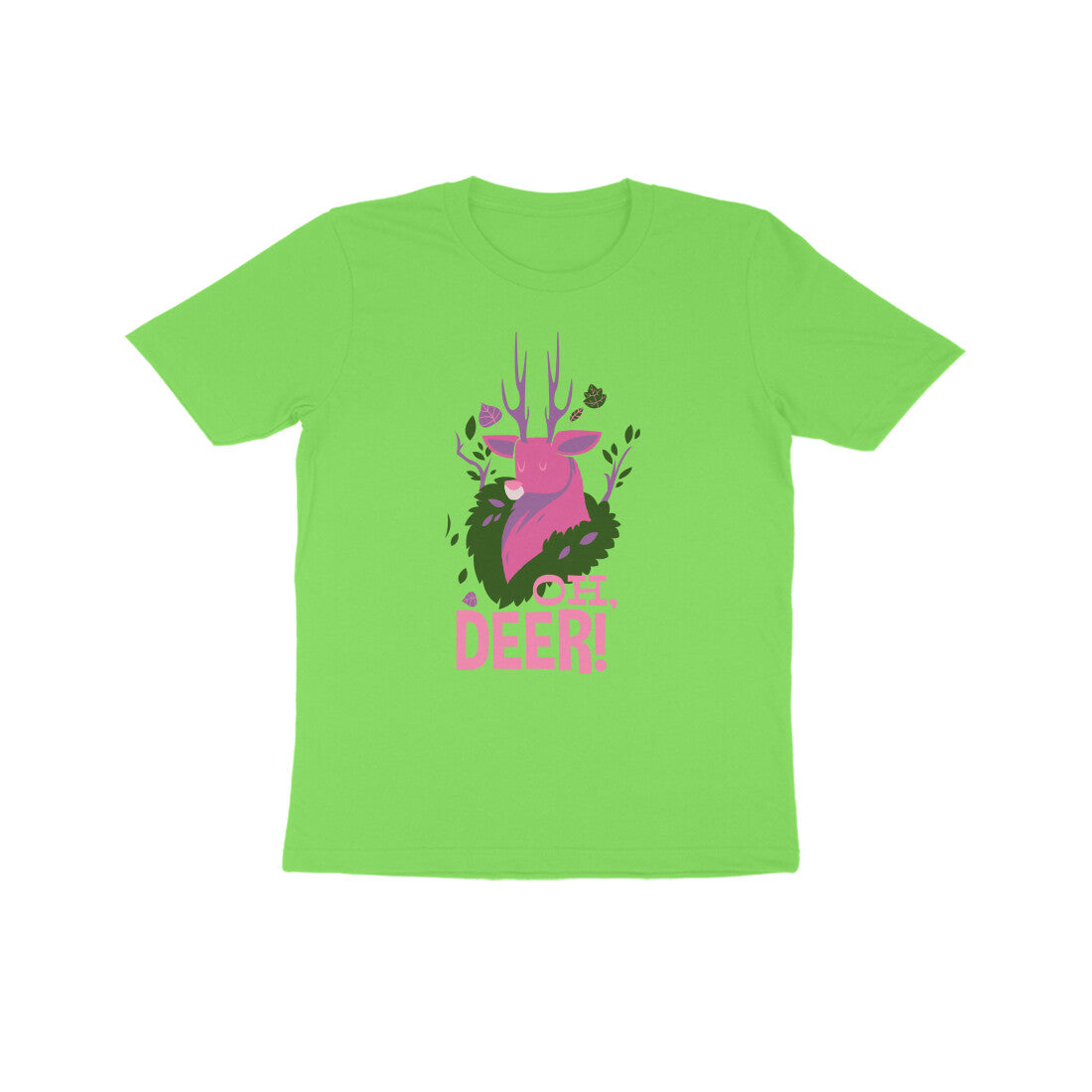 Half Sleeve Round Neck T-Shirt β Oh Deer puraidoprints