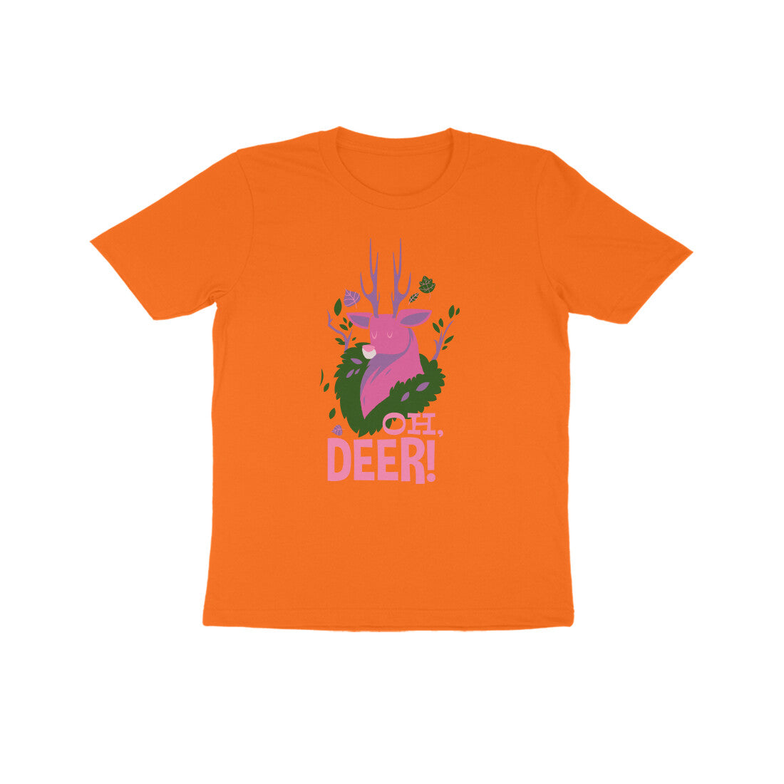 Half Sleeve Round Neck T-Shirt β Oh Deer puraidoprints
