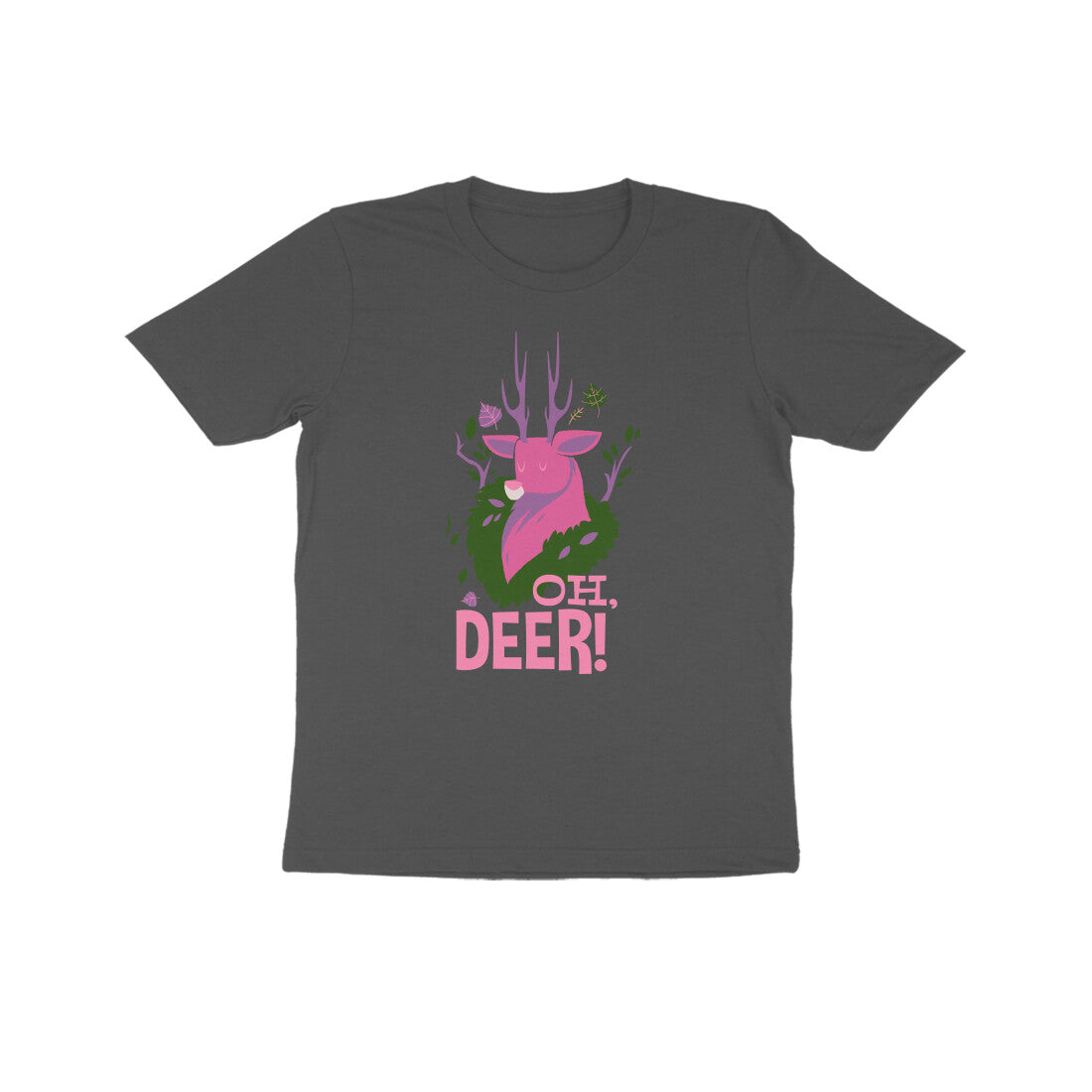 Half Sleeve Round Neck T-Shirt β Oh Deer puraidoprints