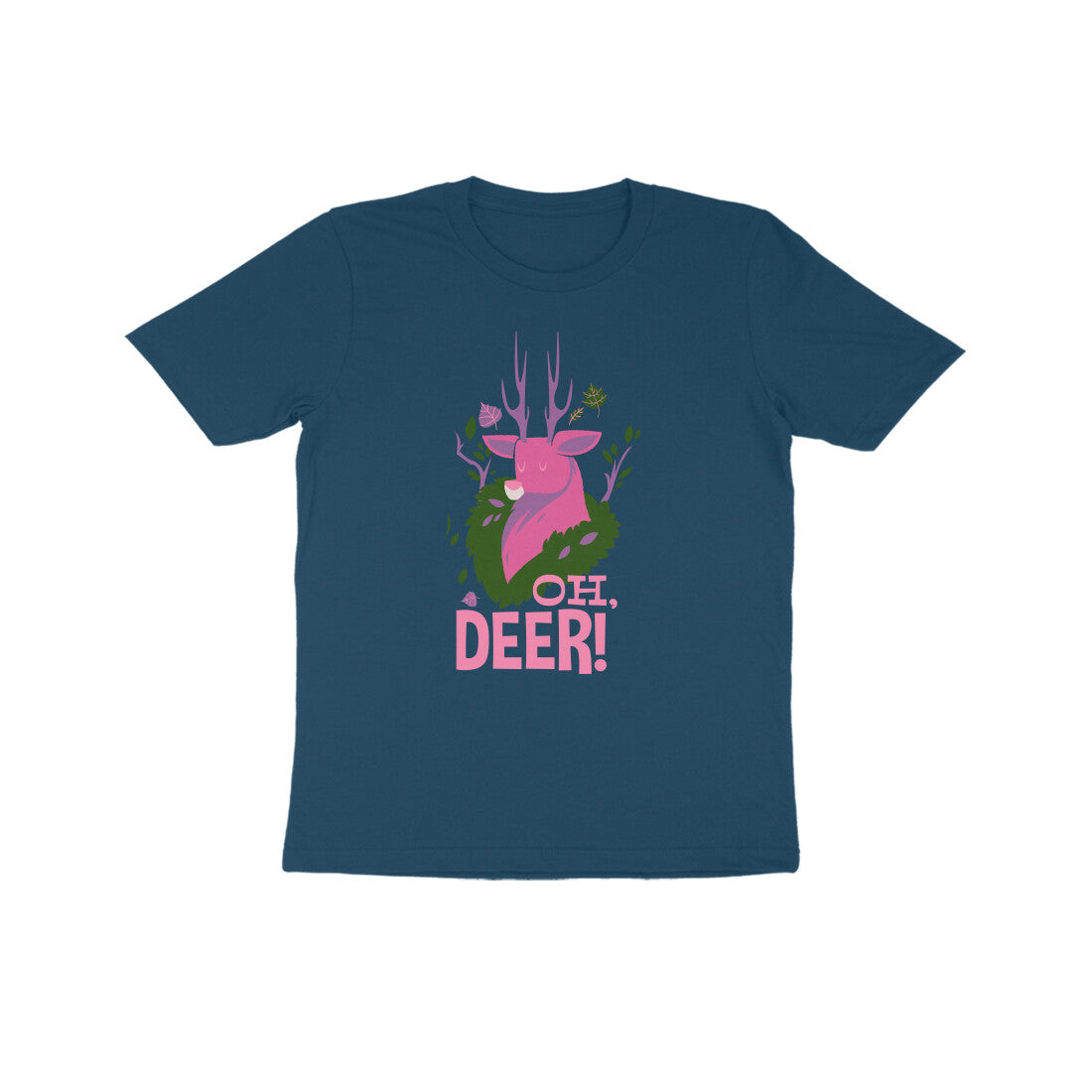 Half Sleeve Round Neck T-Shirt β Oh Deer puraidoprints