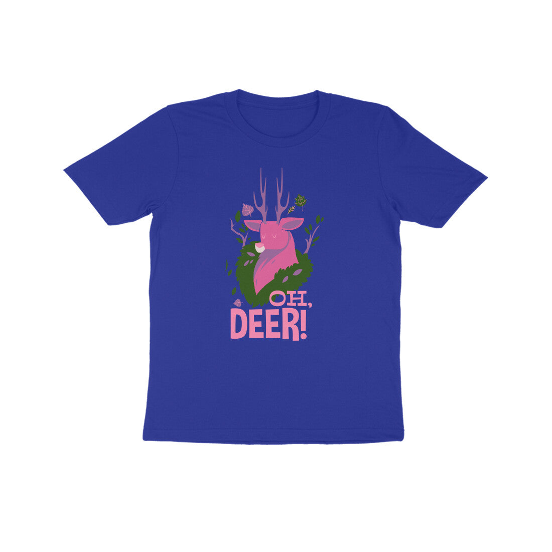 Half Sleeve Round Neck T-Shirt β Oh Deer puraidoprints