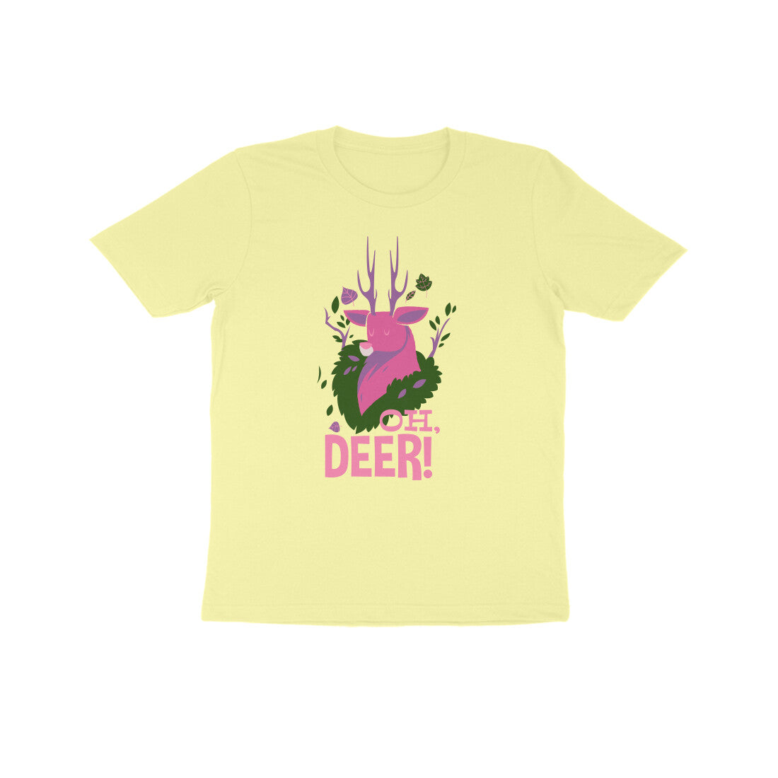 Half Sleeve Round Neck T-Shirt β Oh Deer puraidoprints