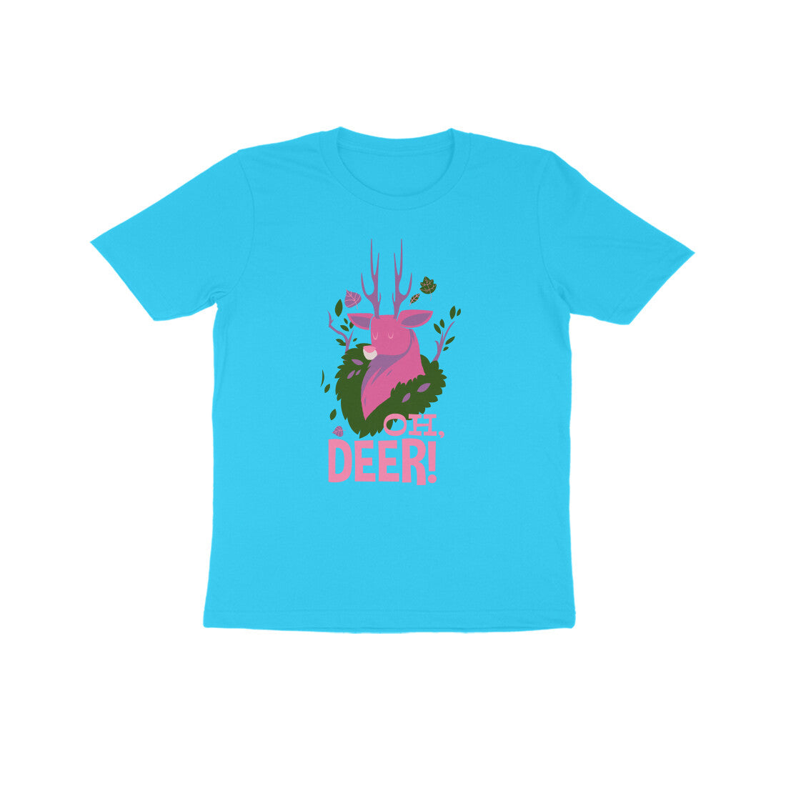 Half Sleeve Round Neck T-Shirt β Oh Deer puraidoprints