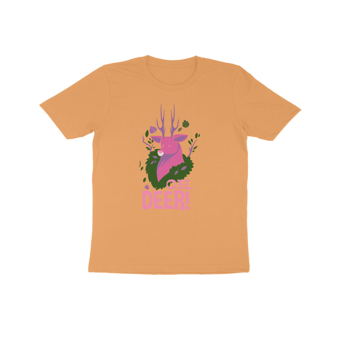 Half Sleeve Round Neck T-Shirt β Oh Deer puraidoprints