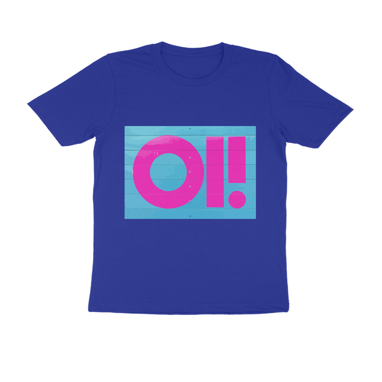 Half Sleeve Round Neck T-Shirt - Oi puraidoprints