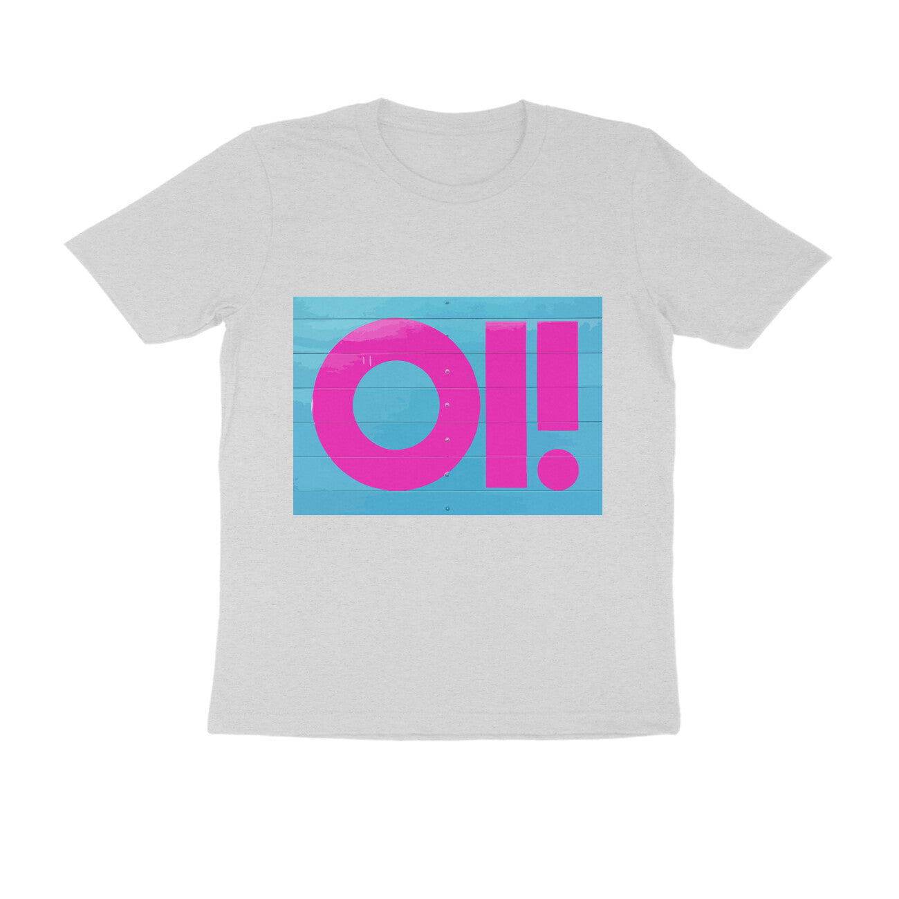 Half Sleeve Round Neck T-Shirt - Oi puraidoprints