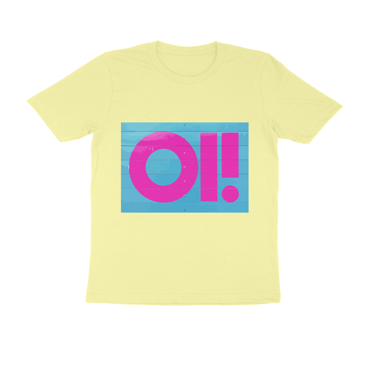 Half Sleeve Round Neck T-Shirt - Oi puraidoprints