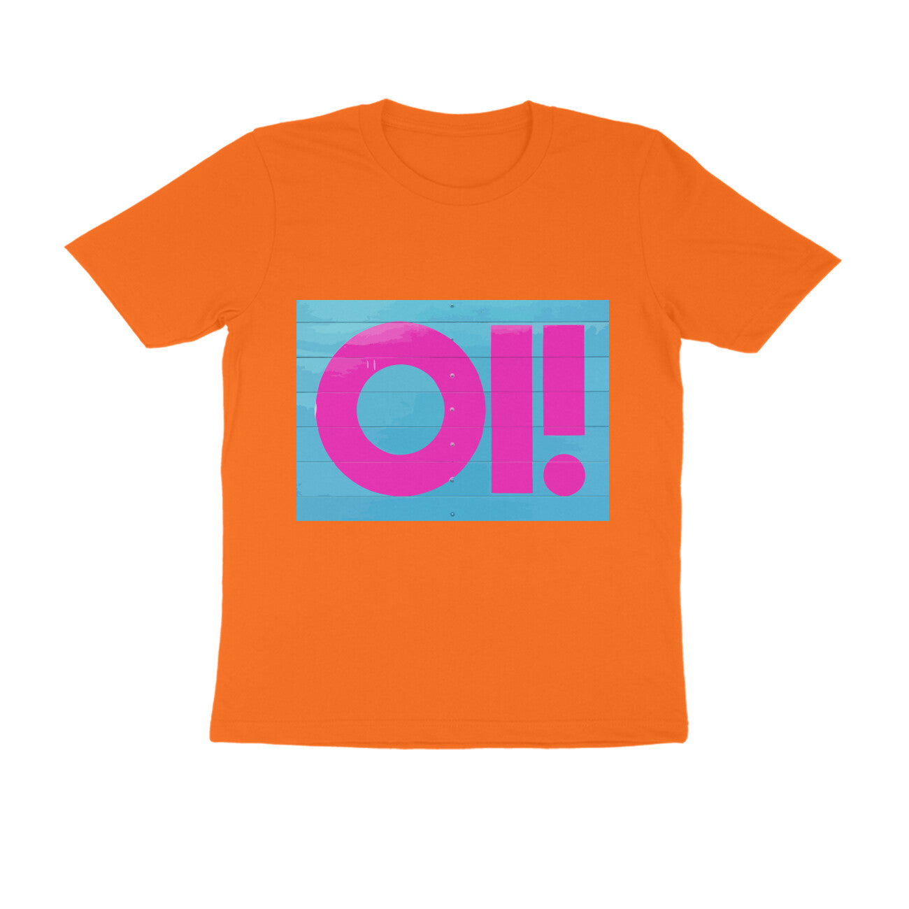 Half Sleeve Round Neck T-Shirt - Oi puraidoprints