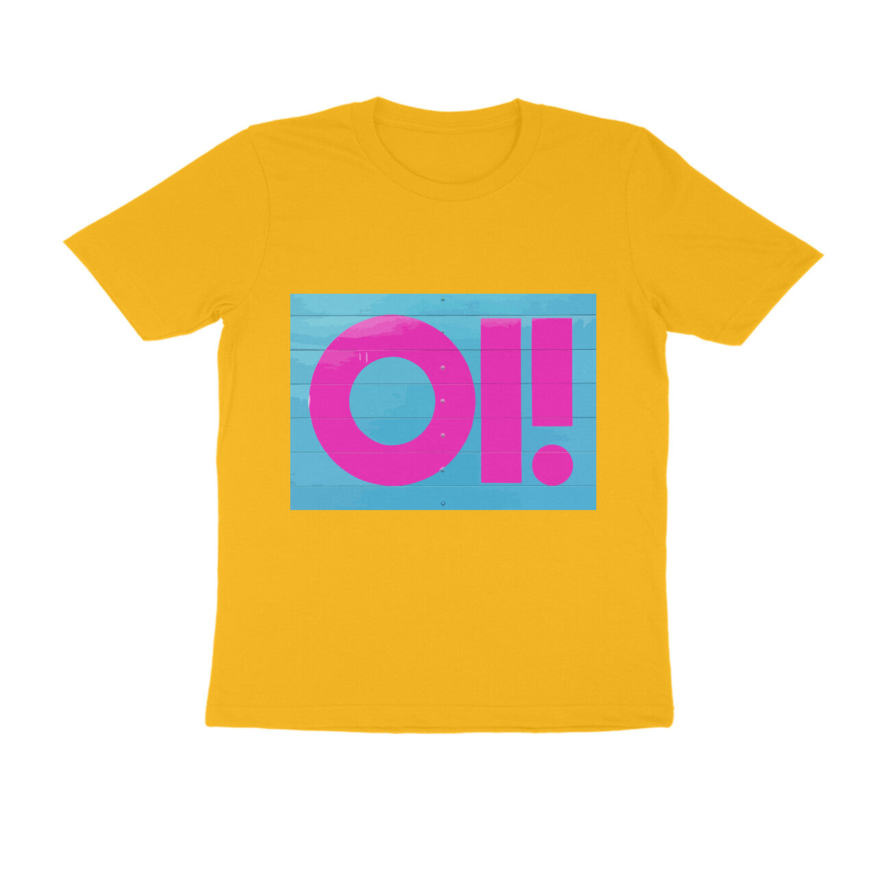 Half Sleeve Round Neck T-Shirt - Oi puraidoprints
