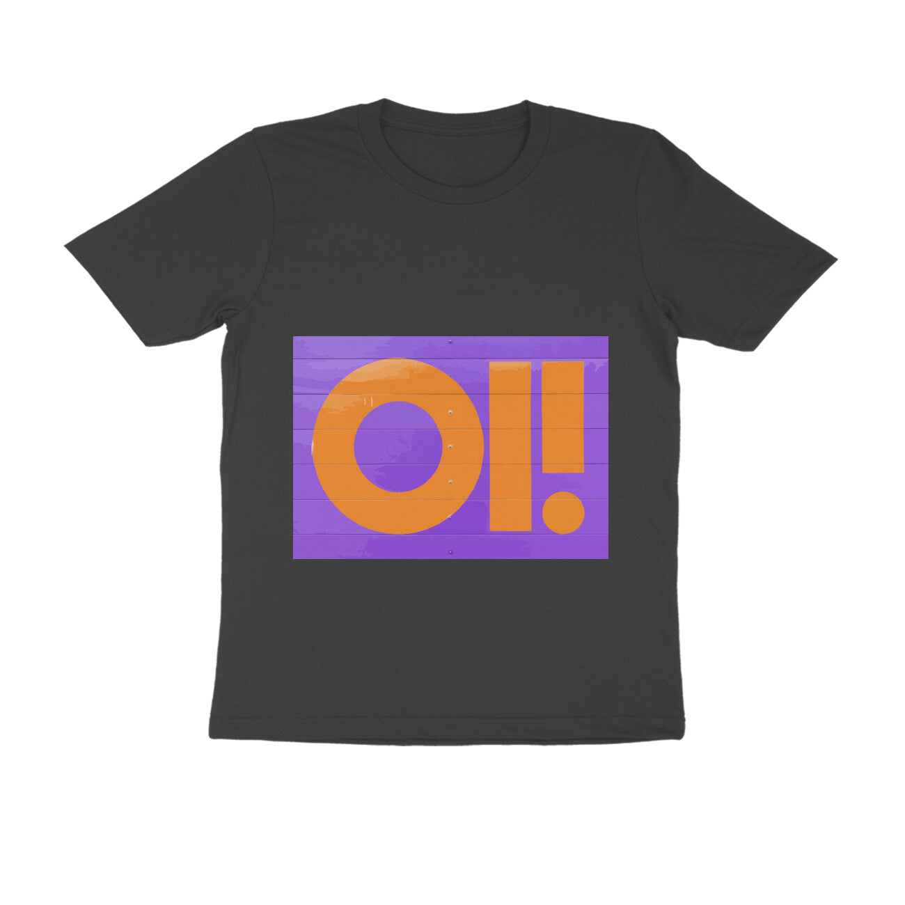 Half Sleeve Round Neck T-Shirt - Oi puraidoprints