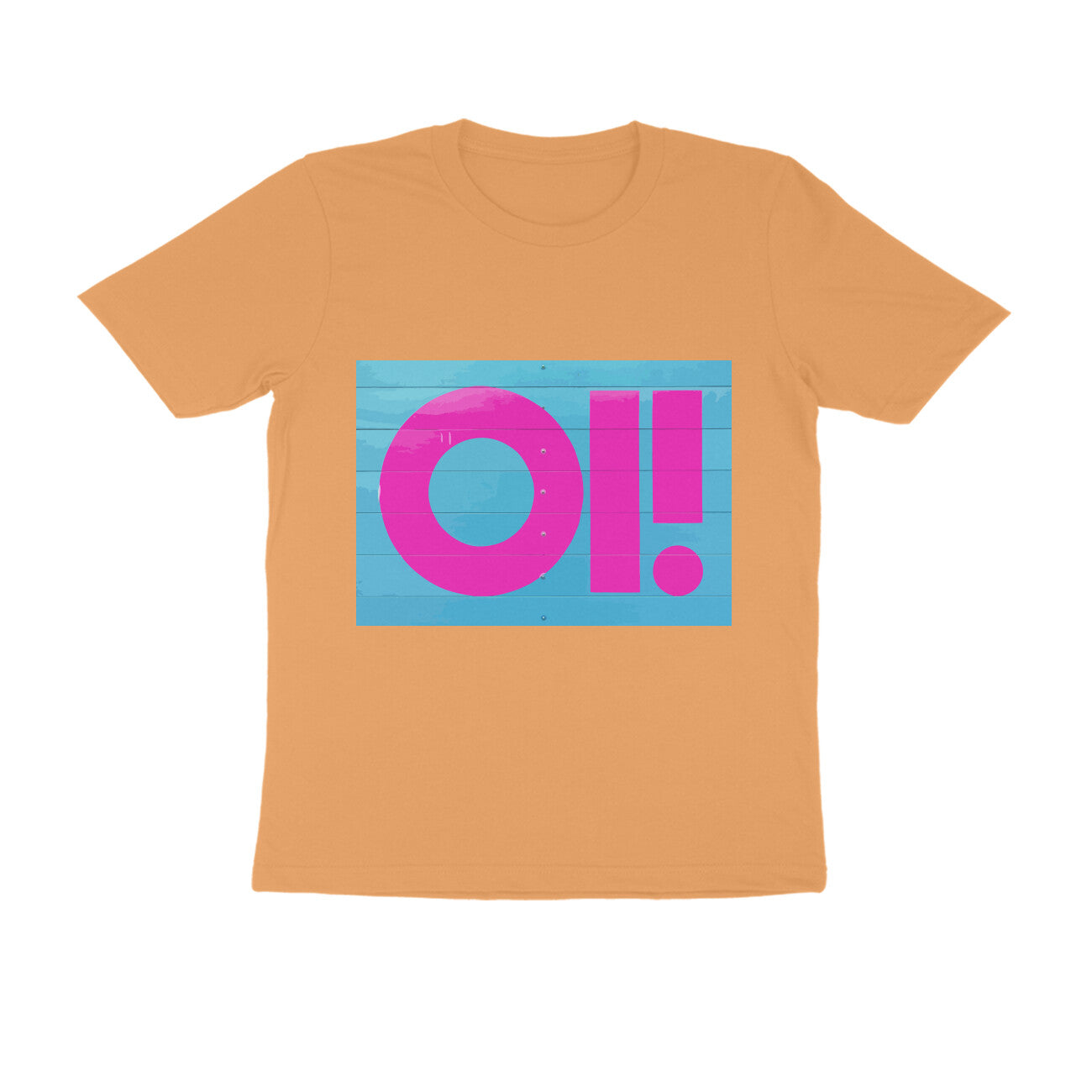 Half Sleeve Round Neck T-Shirt - Oi puraidoprints